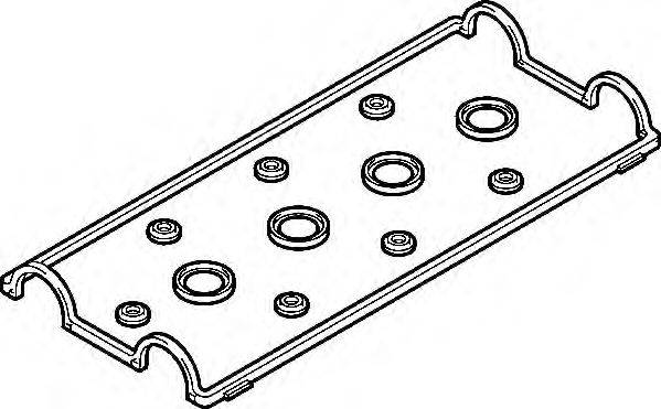 Комплект прокладок, кришка головки циліндра ELRING 388.240