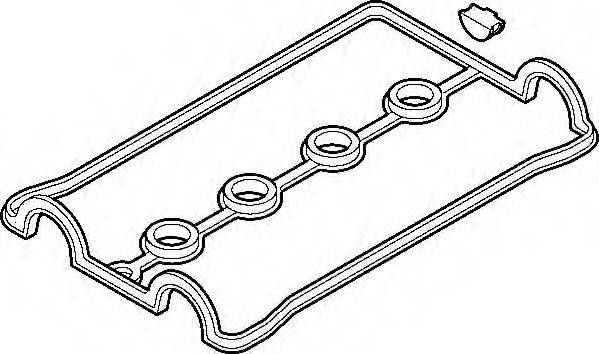 Комплект прокладок, кришка головки циліндра ELRING 718.890