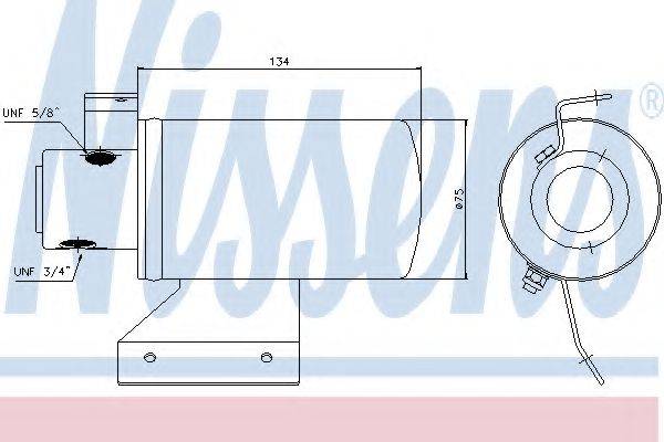 Осушувач, кондиціонер NISSENS 95053