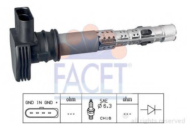 Котушка запалювання FACET 9.6326