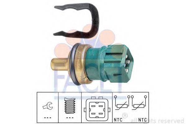 Датчик, температура охолоджуючої рідини FACET 7.3260