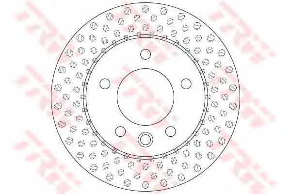 гальмівний диск TRW DF6194S