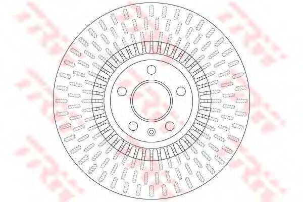 гальмівний диск TRW DF6216