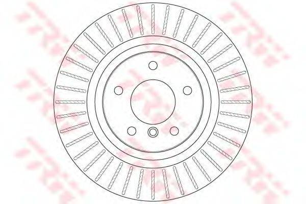 гальмівний диск TRW DF6352S