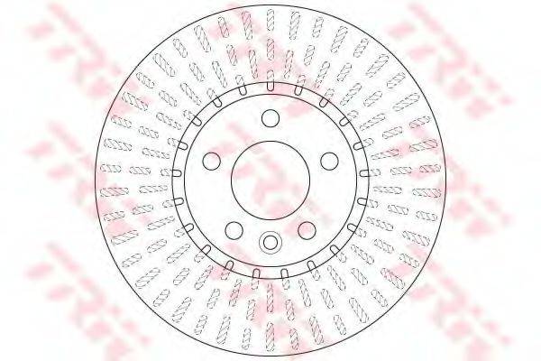 гальмівний диск TRW DF6499S