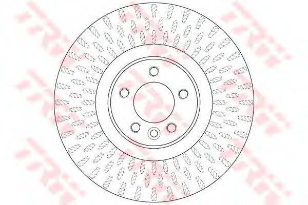 гальмівний диск TRW DF6508S