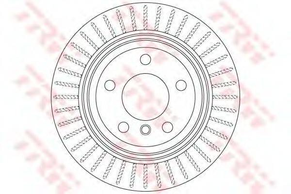 гальмівний диск TRW DF6513S
