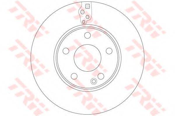 гальмівний диск TRW DF6548