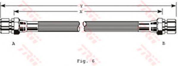 Гальмівний шланг TRW PHA229