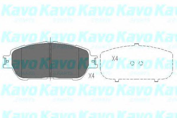 Комплект гальмівних колодок, дискове гальмо