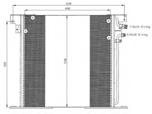 Конденсатор, кондиціонер NRF 35305