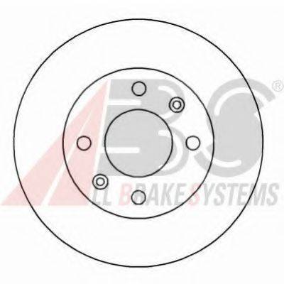 гальмівний диск A.B.S. 15117