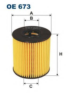 Масляний фільтр FILTRON OE673