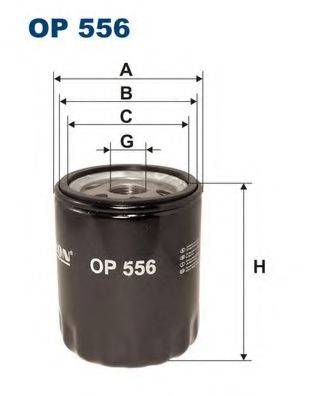 Масляний фільтр FILTRON OP556