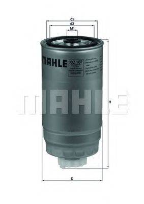 Паливний фільтр MAHLE ORIGINAL KC 182