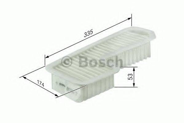 Повітряний фільтр BOSCH F 026 400 158