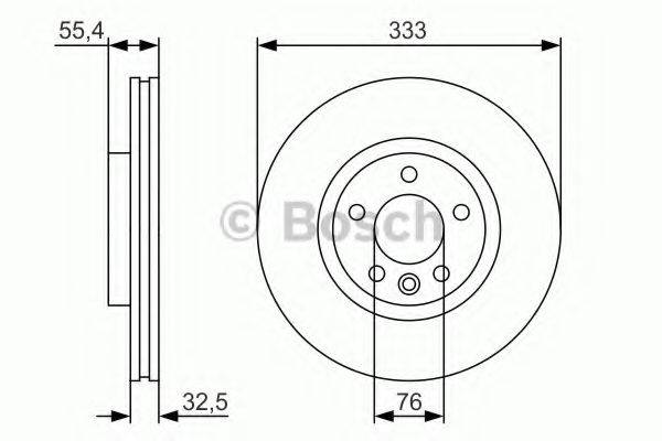 гальмівний диск BOSCH 0 986 479 S72