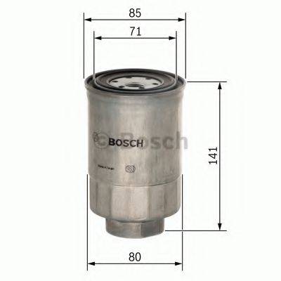 Паливний фільтр BOSCH F 026 402 813