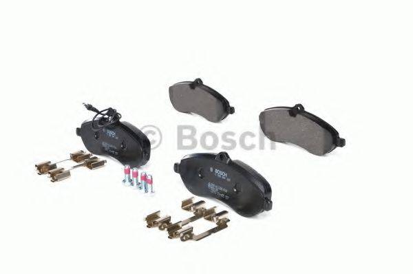 Комплект гальмівних колодок, дискове гальмо BOSCH 0 986 494 163