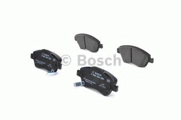 Комплект гальмівних колодок, дискове гальмо BOSCH 0 986 494 260