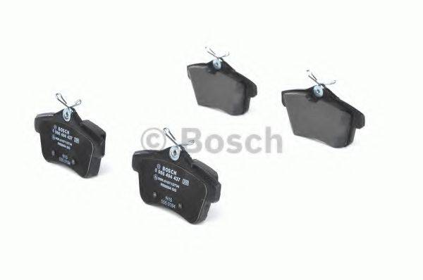 Комплект гальмівних колодок, дискове гальмо BOSCH 0 986 494 437