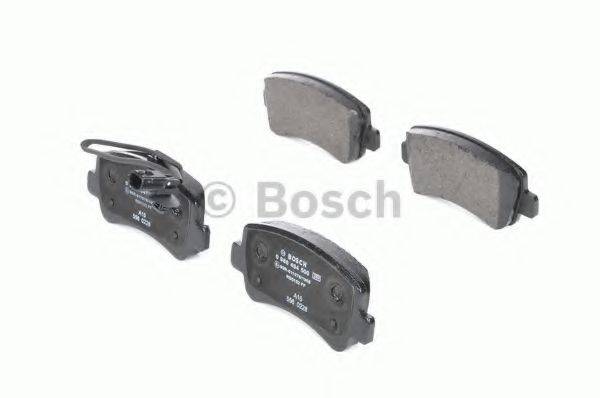 Комплект гальмівних колодок, дискове гальмо BOSCH 0 986 494 500