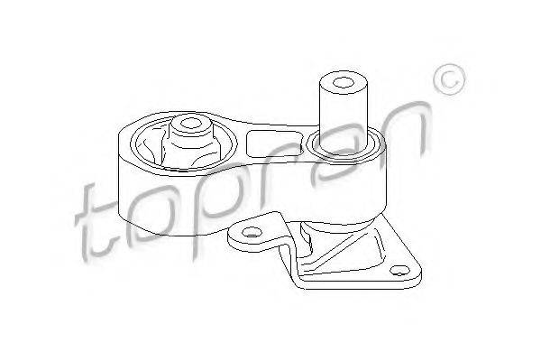 Підвіска, автоматична коробка передач TOPRAN 302 762