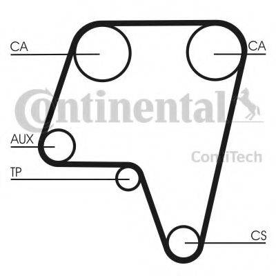 Ремінь ГРМ CONTITECH CT819