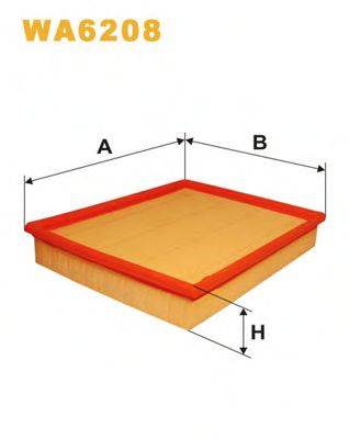 Повітряний фільтр WIX FILTERS WA6208