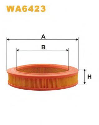 Повітряний фільтр WIX FILTERS WA6423