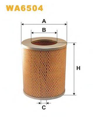 Повітряний фільтр WIX FILTERS WA6504