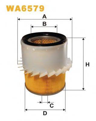 Повітряний фільтр WIX FILTERS WA6579