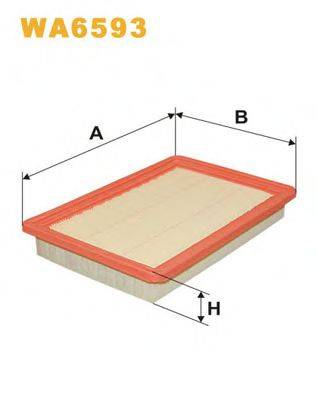 Повітряний фільтр WIX FILTERS WA6593