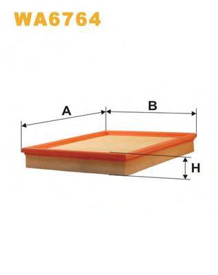 Повітряний фільтр WIX FILTERS WA6764