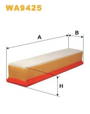Повітряний фільтр WIX FILTERS WA9425