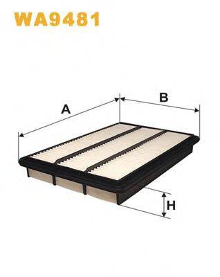 Повітряний фільтр WIX FILTERS WA9481
