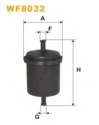 Паливний фільтр WIX FILTERS WF8032