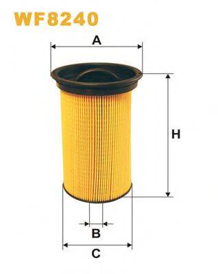 Паливний фільтр WIX FILTERS WF8240