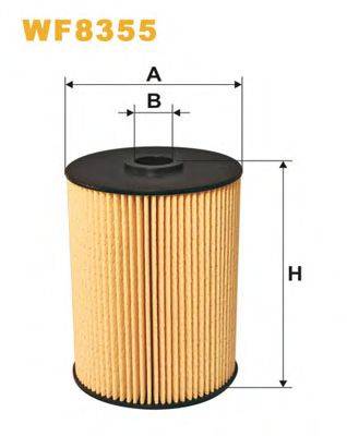 Паливний фільтр WIX FILTERS WF8355