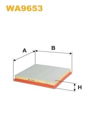 Повітряний фільтр WIX FILTERS WA9653