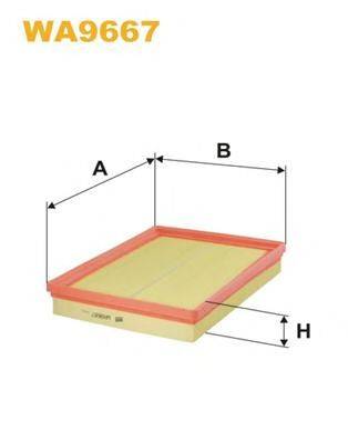Повітряний фільтр WIX FILTERS WA9667