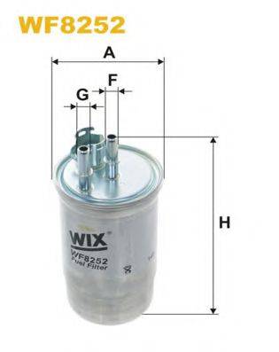 Паливний фільтр WIX FILTERS WF8252