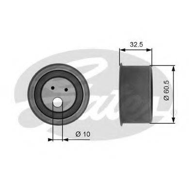 Натяжний ролик, ремінь ГРМ GATES T41054