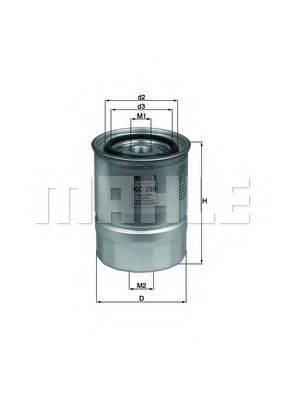 Паливний фільтр KNECHT KC 236