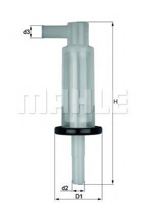 Паливний фільтр KNECHT KL 33 OF