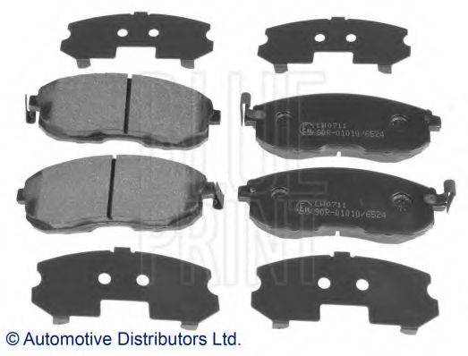 Комплект гальмівних колодок, дискове гальмо BLUE PRINT ADN142140