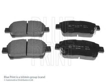 Комплект гальмівних колодок, дискове гальмо BLUE PRINT ADT342105