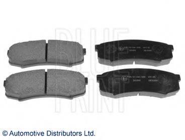 Комплект гальмівних колодок, дискове гальмо BLUE PRINT ADT34280