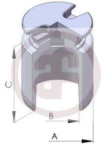 Поршень, корпус скоби гальма AUTOFREN SEINSA D025102