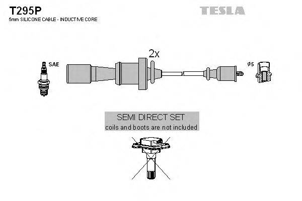 Комплект дротів запалення TESLA T295P